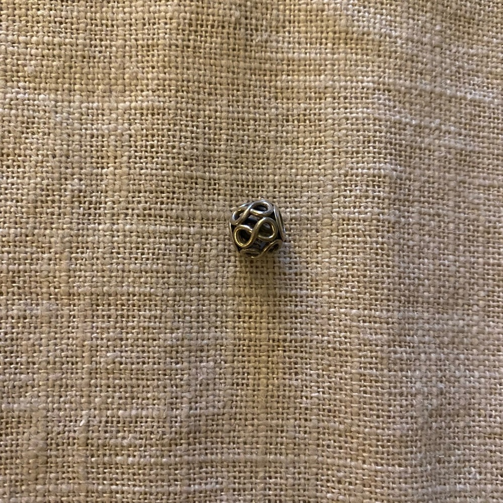 Pandora silver infinity charm